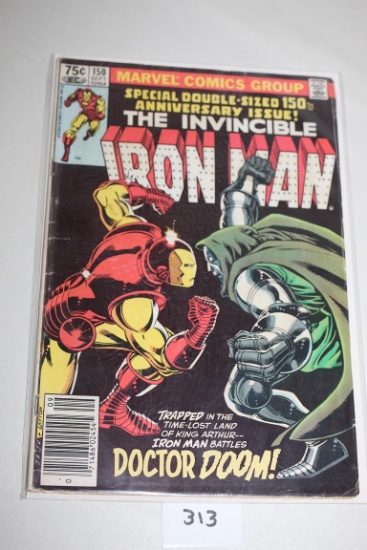 Iron Man Comic Book, 75 Cents, #150, September 1981, Marvel Comics, Bagged & Boarded