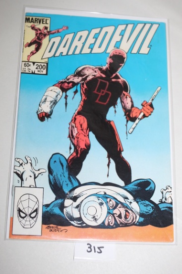Daredevil Comic Book, 60 Cents, #200, November 1983, Marvel Comics, Bagged & Boarded