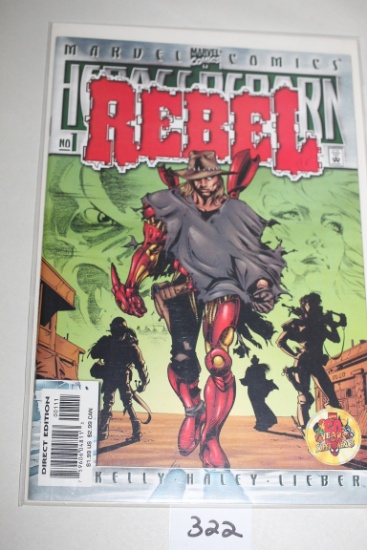 Rebel Comic Book, #1, Marvel Comics, Bagged & Boarded