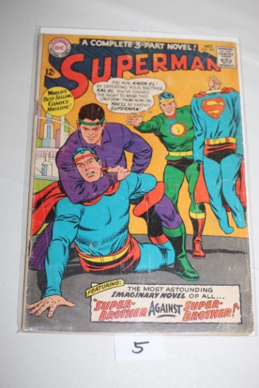 Superman Comic Book, 12 Cents, #200, October, DC Superman National Comics, Bagged & Boarded