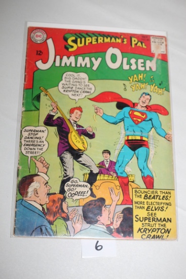Superman's Pal Jimmy Olsen Comic Book, 12 Cents, #88, October, DC Superman National Comics
