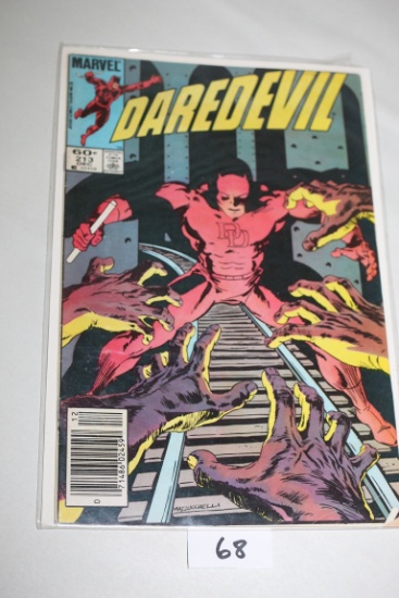 Daredevil Comic Book, 60 Cents, #213, December 1984, Marvel Comics, Bagged & Boarded