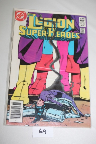 Legion Of Super Heros Comic Book, 60 Cents, #305, November, DC Comics, Bagged & Boarded