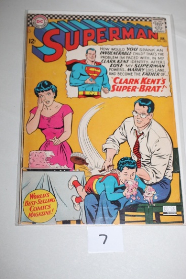 Superman Comic Book, 12 Cents, #192, January, DC Superman National Comics, Bagged & Boarded
