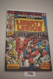 The Liberty Legion Comic Book, 25 Cents, #29, April, Marvel Comics, Bagged & Boarded