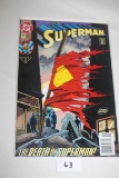 Superman Comic Book, #75, January 1993, DC Comics, Bagged & Boarded