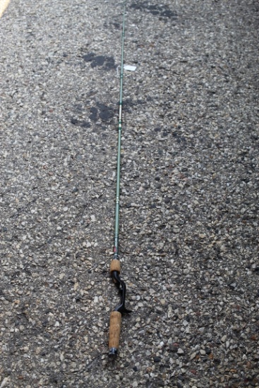 Heddon StarCast Fishing Rod, #4443, 6', 2 Piece, Fiberglass, Missing Tip
