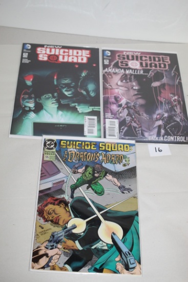Suicide Squad Comic Books, #15, #16, #55-July 1991, Bagged & Boarded
