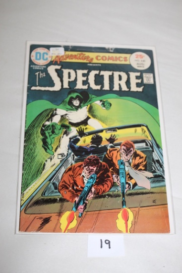 Spectre Comic Book, 25 Cents, #440, August, DC The Line Of Super Stars Comics, Bagged & Boarded