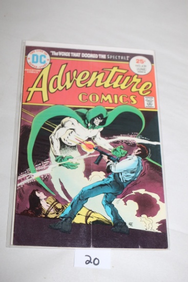 Adventure Comics, 25 Cents, #439, June, DC The Line Of Super Stars Comics, Bagged & Boarded