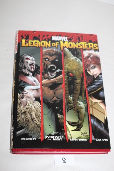 Marvel Legion Of Monsters Book, ISBN: 978-0-7851-2754-3, Hard Cover With Dust Jacket