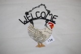 Welcome Chicken Wall Hanging, 7