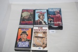 John Wayne VHS Movies, Flying Tigers, Sands Of Iwo Jima, Hell Fighters, The Shootist