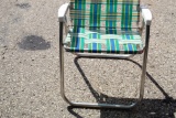 Vintage Aluminum Chair, 30