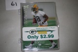 Assorted Green Bay Packer Trading Cards, Current & Past Stars & Players, Case Unopened