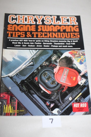 Chrysler Engine Swapping Tips & Techniques Book, Brooklands Books, c.1993, Petersen Publishing