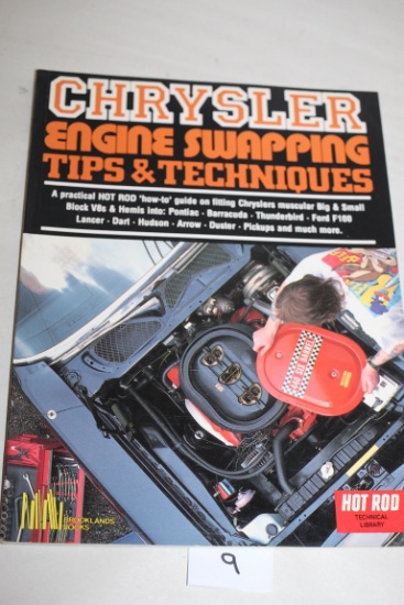 Chrysler Engine Swapping Tips & Techniques Book, Brooklands Books, c.1993, Petersen Publishing