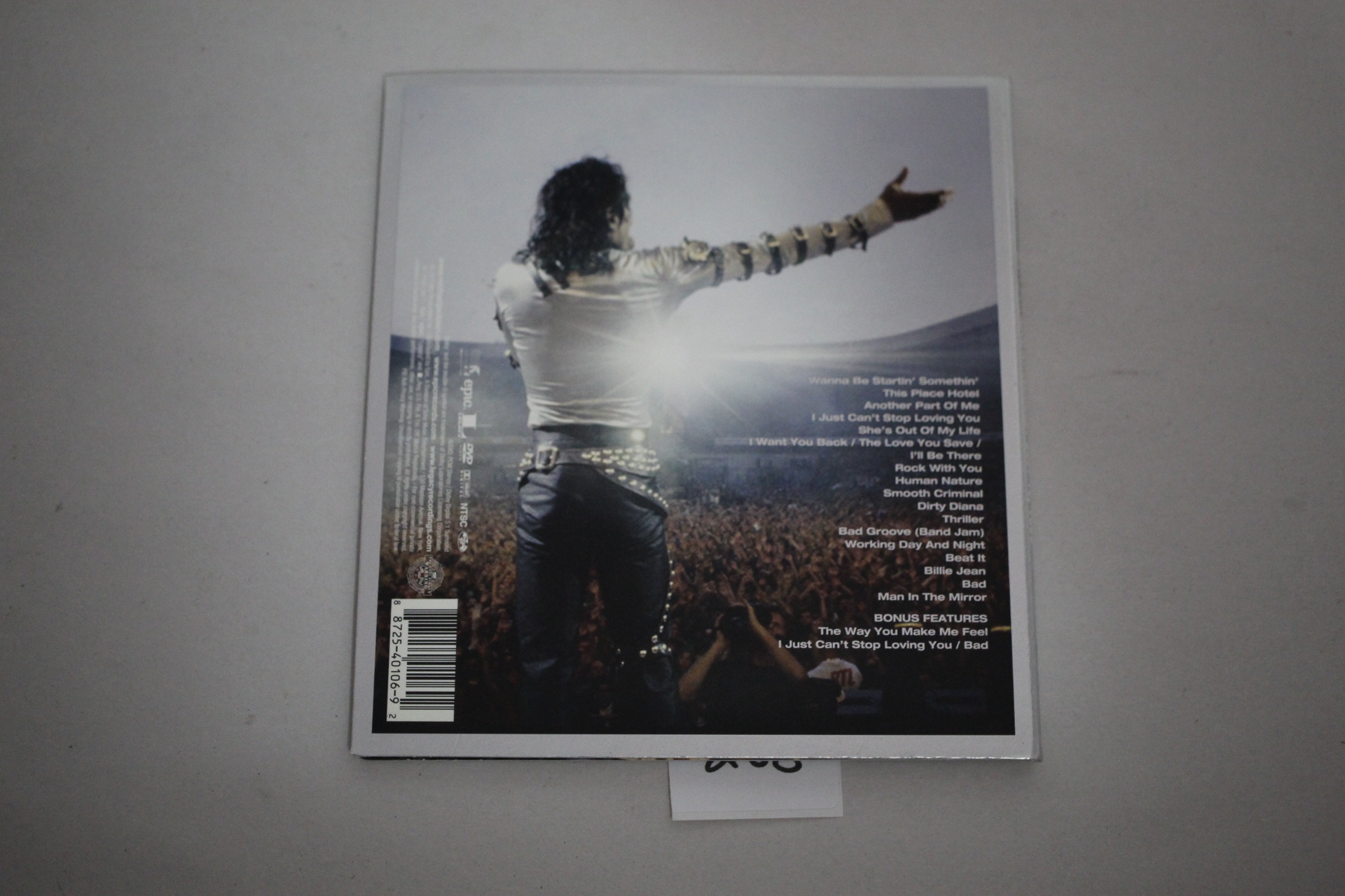 Michael Jackson Live At Wembley DVD, July 16, | Proxibid