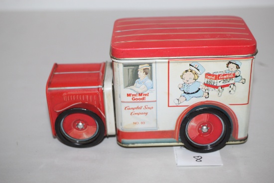 Campbell Soup Truck Tin, 7"