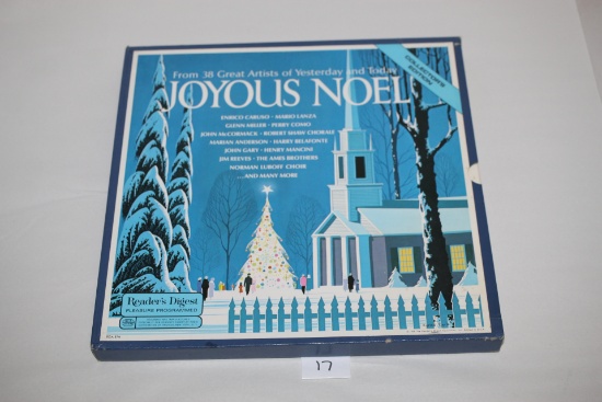 Vintage Reader's Digest Joyous Noel Album Collection, 4 Record Set, Many Christmas Classics