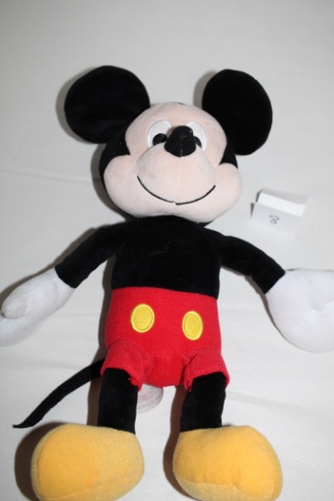 Mickey Mouse Doll, Yottoy, 12", Smoke Free