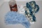 Hand Made Scarves, New Cinnemon Spice Candle, Porcelain Angel Figurine