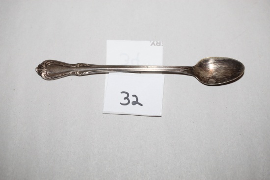 Vintage Baby Feeding Spoon, Wm A Rogers, Oneida Ltd., Silver Plate, 5 1/2"