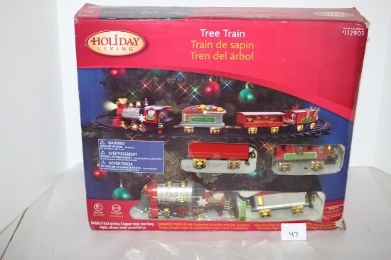 Tree Train, Battery Operated, Holiday Living, #112903, Pieces Not Verified