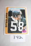 Topps Jack Lambert Card, #165, 1978, MLB, Steelers