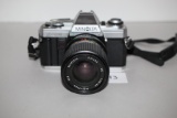 Vintage Minolta X-370 Camera, Katana Lens-MC 1:35/4.5, f=35-70 mm, 520, No. 402676