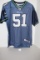 Seattle Seahawks Tatupo, #51, Replica Jersey, Size X-Large, 18/20, Reebok, NFL Equipment