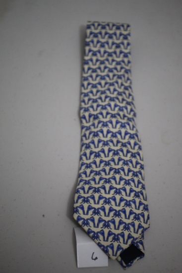 Lanvin Paris Tie, 100% Silk, Made In France