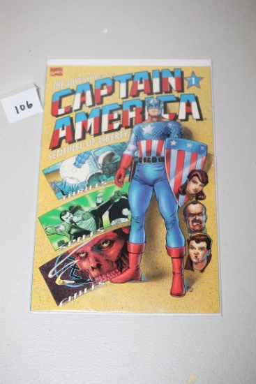 The Adventures Of Captain America Sentinel Of Liberty Comic Book, Book One Of Four, Marvel