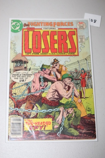 Our Fighting Forces Featuring The Losers Comic Book, The Two Headed Spy, Capt. Storm,