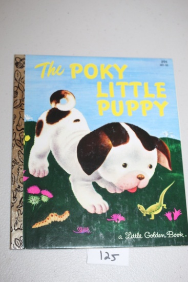 The Poky Little Puppy Childrens Book, By Janette Sebring Lowrey, #301-32, A Little Golden Book