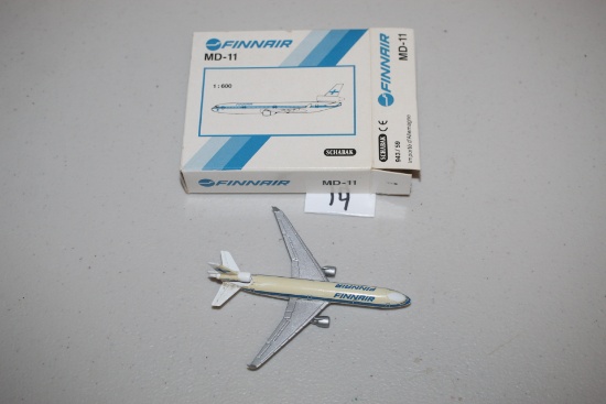 Finnair MD-11 Die Cast, 1:600 Scale, 943/59, Schabak, Made In Germany