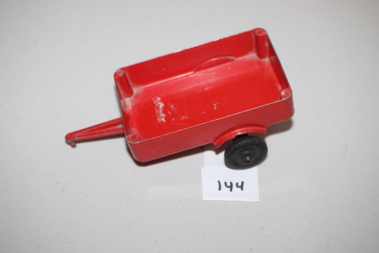 Vintage Slik Toy Wagon, Aluminum, 9803-A, 6"
