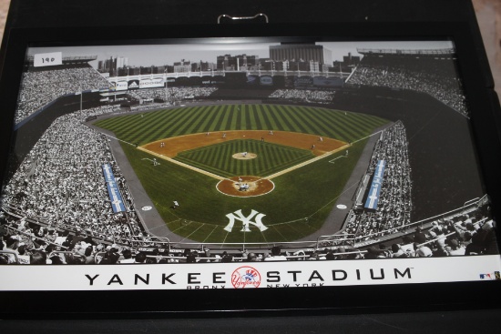 Framed Yankee Stadium Picture, MLB, 28" x 18 3/4" Including Frame