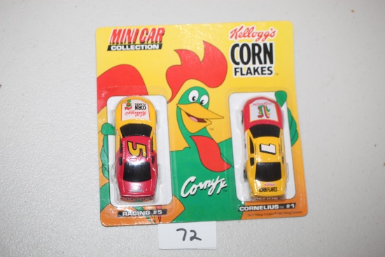 Kellogg's Corn Flakes Mini Car Collection, NIP