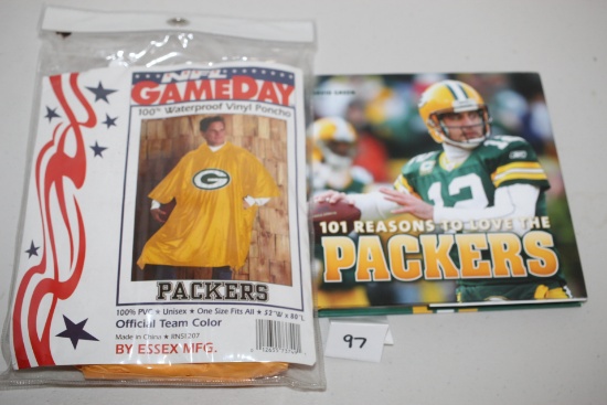 Packers Book-101 Reasons To Love The Packers-2012-By David Green-Hard Cover-Dust Cover