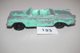 Vintage Tootsie Toy Car, Metal, 5 1/2