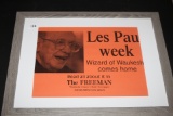 Framed & Matted Les Paul Week, 20
