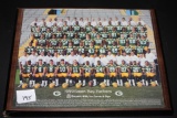 1999 Green Bay Packers Picture Plaque, Wood, 15