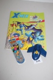 X-Men Jubilee Book Mark, Wolverine Toy-Plastic-1996 Marvel-3 1/4