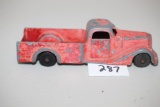Vintage Tootsie Toy Truck, Metal, 5 1/2
