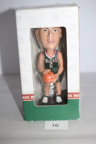 Milwaukee Bucks Andrew Bogut Bobblehead, Approx. 6 1/2"