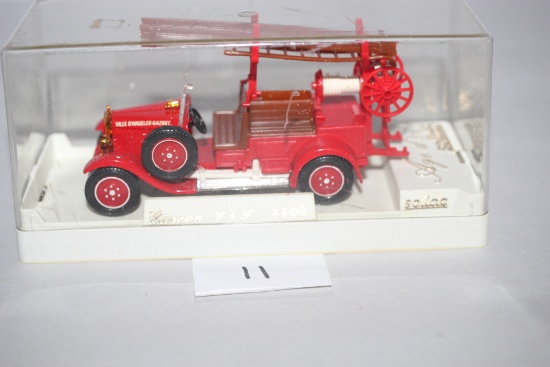 Solido, 1930 Citroen C4F Fire Truck, 1:43 Scale, #4408, Made In France