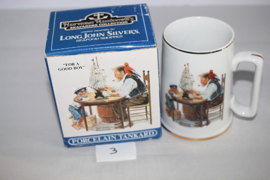 For A Good Boy Porcelain Tankard, Norman Rockwell's Seafarers Collection