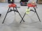 LOT (QTY.2) RIDGID 460-6 PORTABLE TRISTAND CHAIN VISE, 1/8'' - 6'', (LOCATION: 3440 BYPASS BLVD,