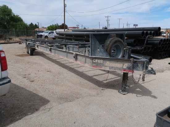 (2017) DIAMOND 40' CF02 50PT PIPE TRAILER , VIN 46UFU4027H1189752